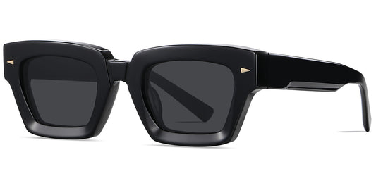 Quadratische Acetat-Sonnenbrille SG6264