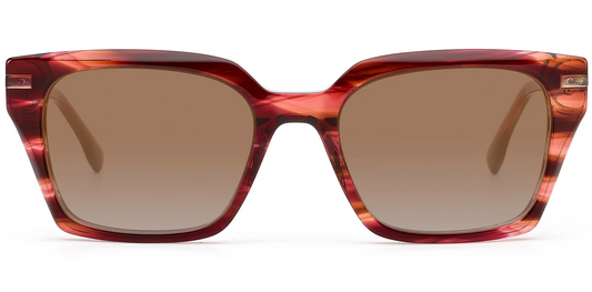 Quadratische Acetat-Sonnenbrille SG7849