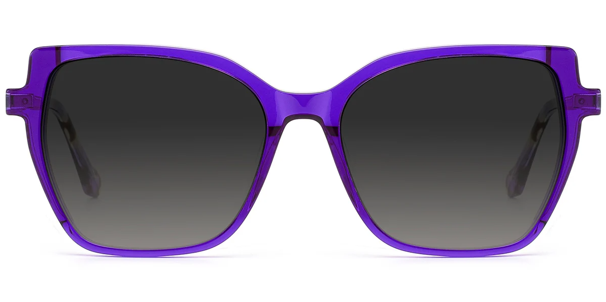 Quadratische Acetat-Sonnenbrille SG7859