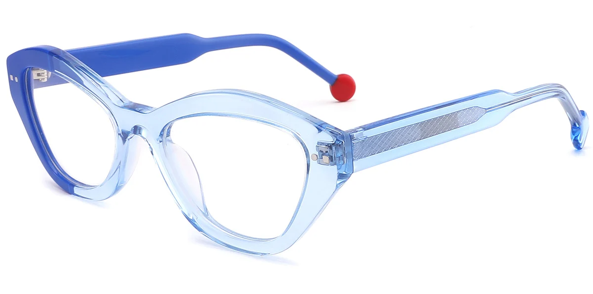 Acetat-Cat-Eye-Rahmen F8029