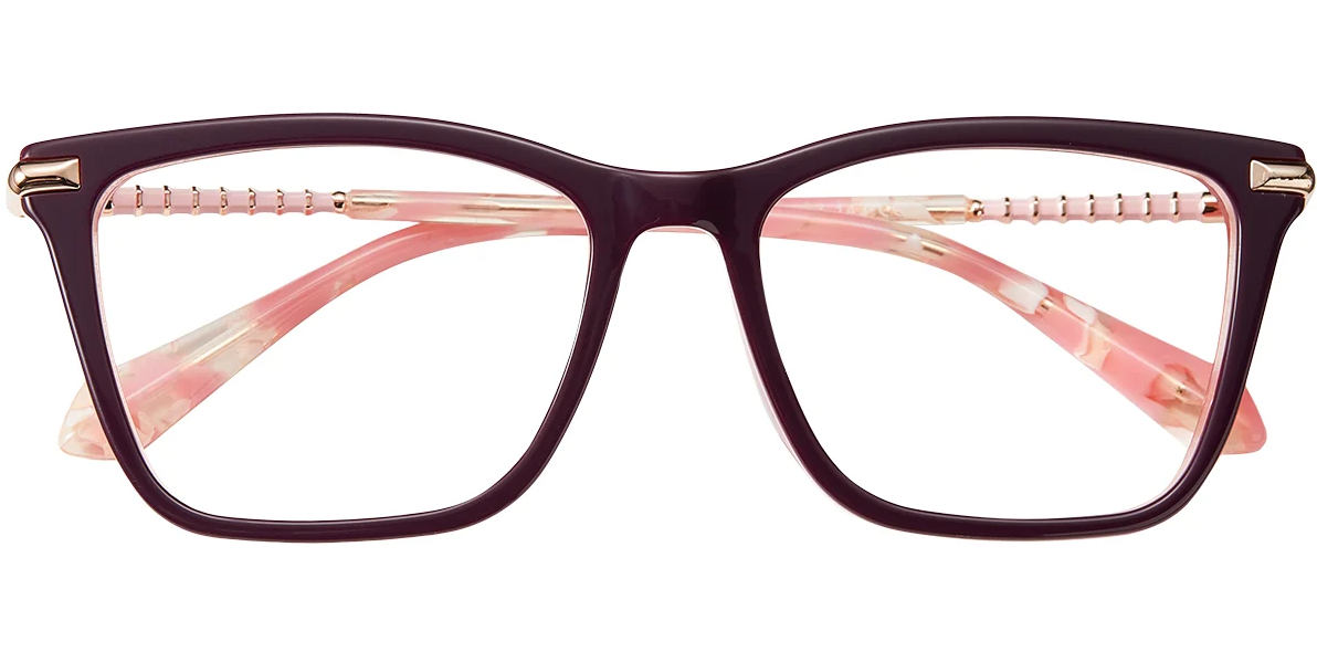Quadratische Acetatfassung F7685