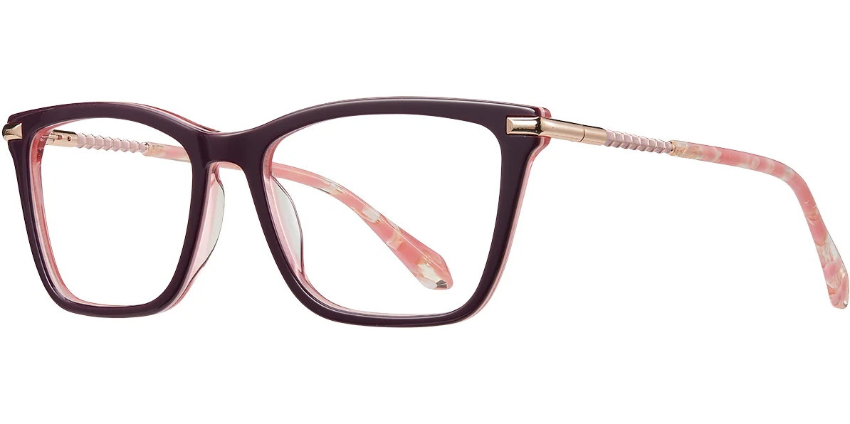 Quadratische Acetatfassung F7685