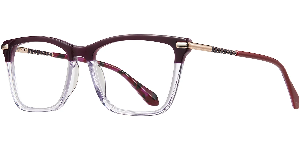 Quadratische Acetatfassung F7685