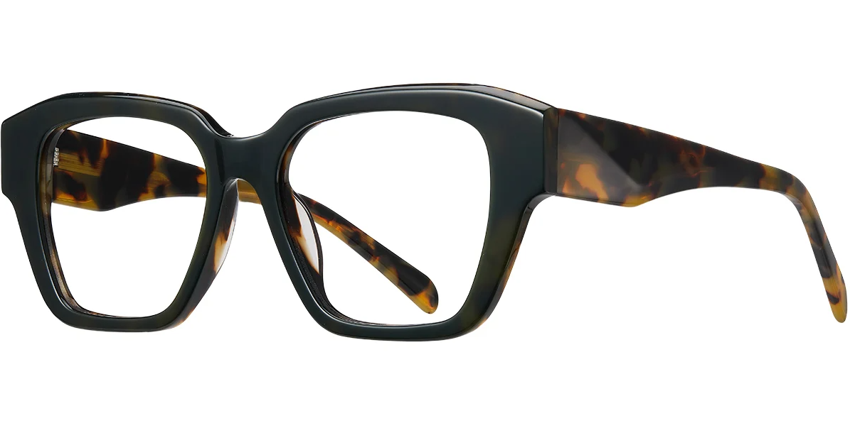 Quadratische Acetatfassung F7673