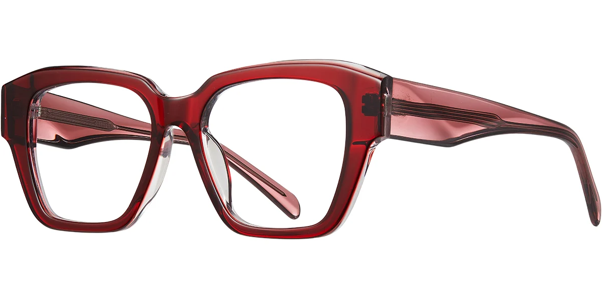 Quadratische Acetatfassung F7673