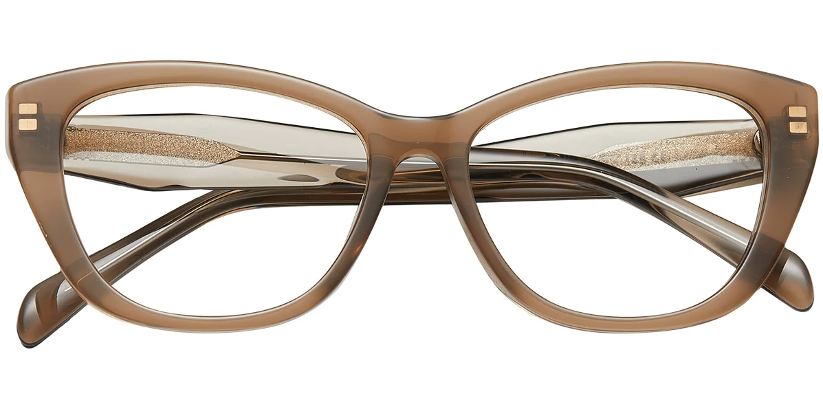 Acetat-Cat-Eye-Rahmen F7662
