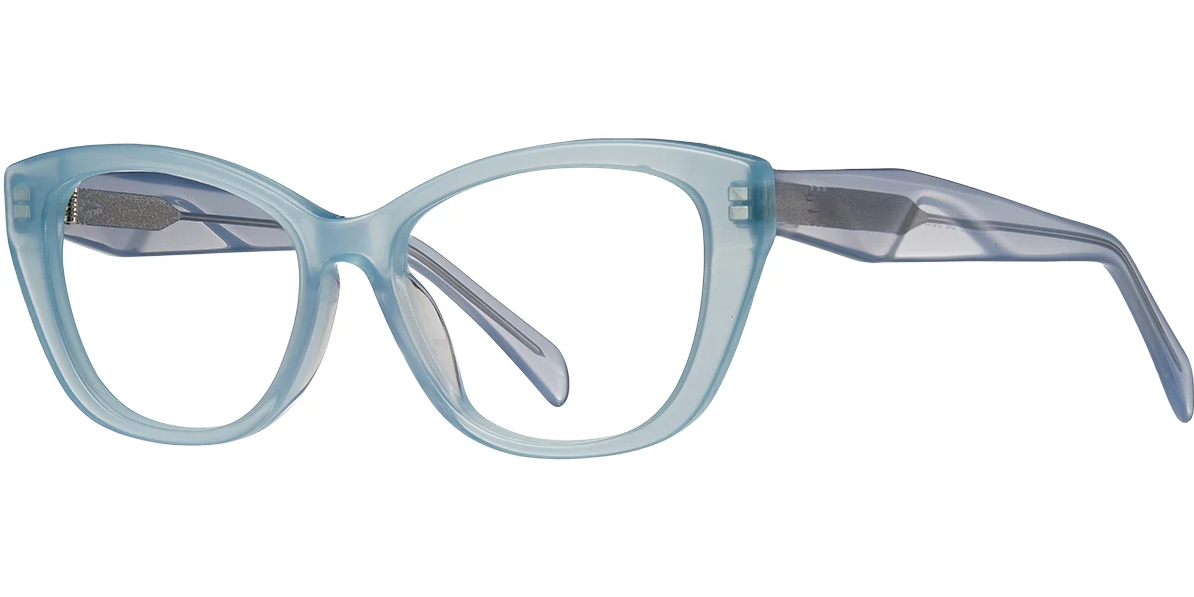 Acetat-Cat-Eye-Rahmen F7662