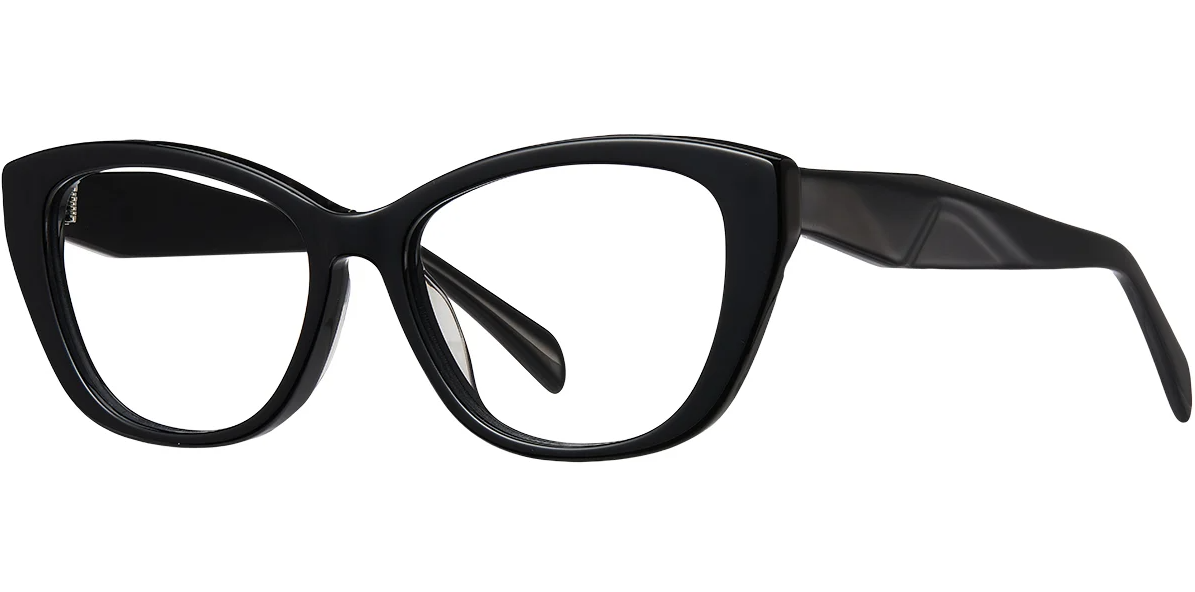 Acetat-Cat-Eye-Rahmen F7662