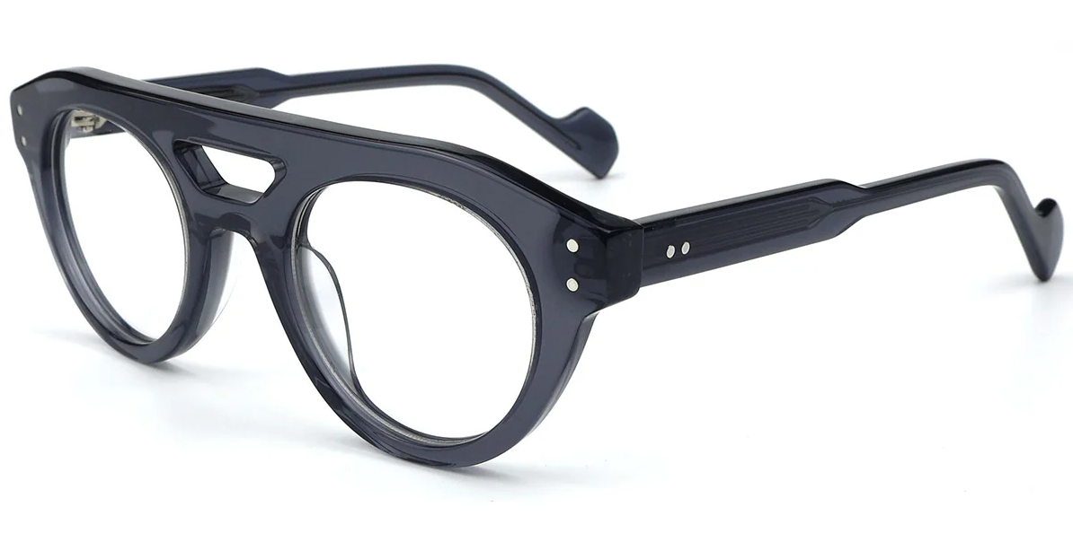 Acetat-Pilotenbrille F8017