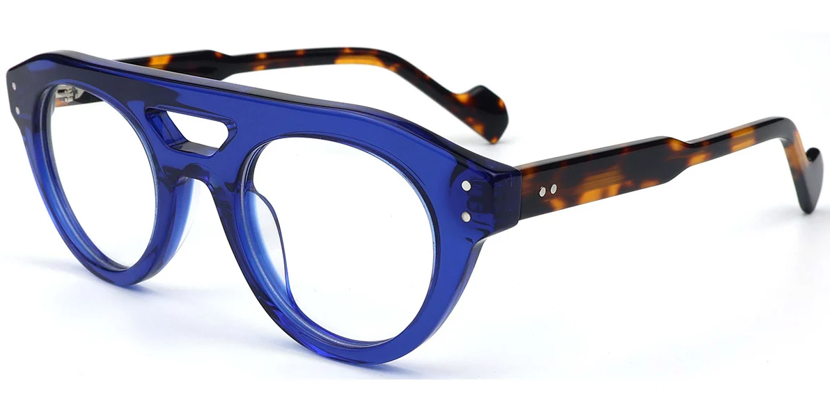Acetat-Pilotenbrille F8017