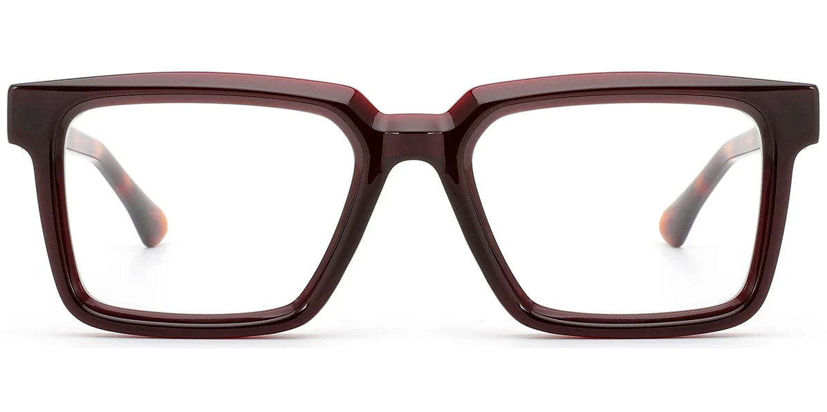 Quadratischer Acetatrahmen F7599