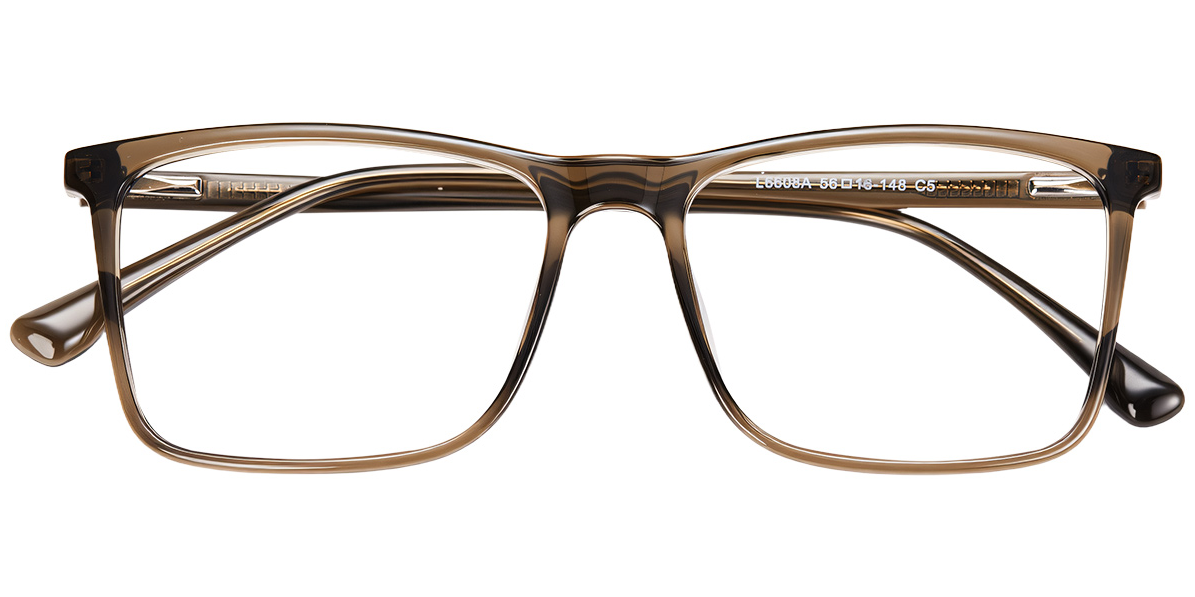 Rechteckiger Acetatrahmen F7226