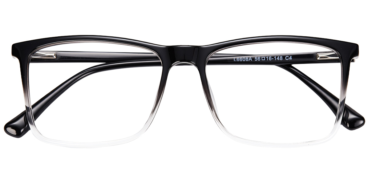 Rechteckiger Acetatrahmen F7226