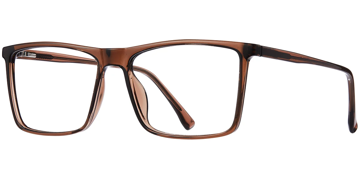Rechteckiger Acetatrahmen F7228