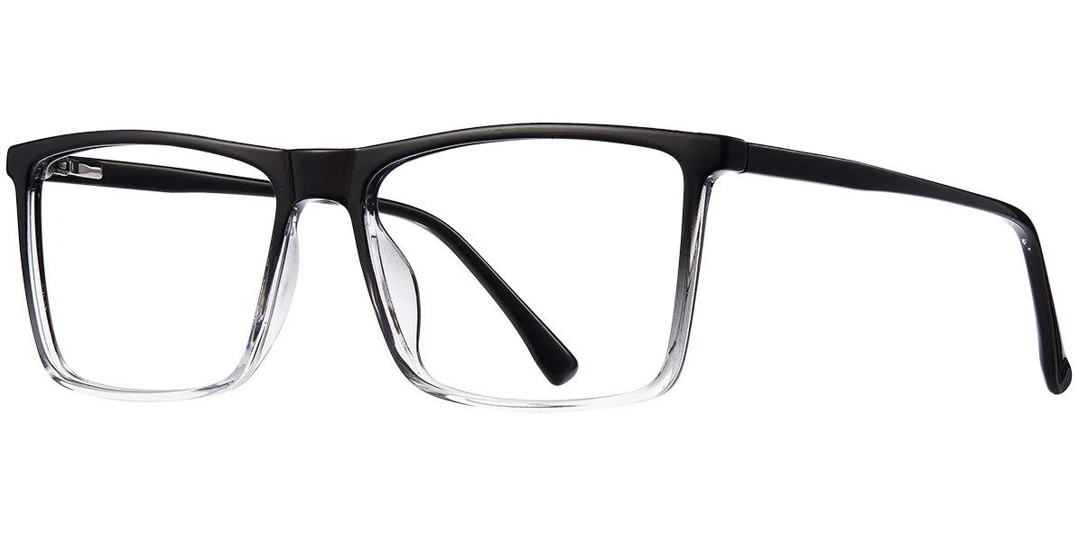 Rechteckiger Acetatrahmen F7228