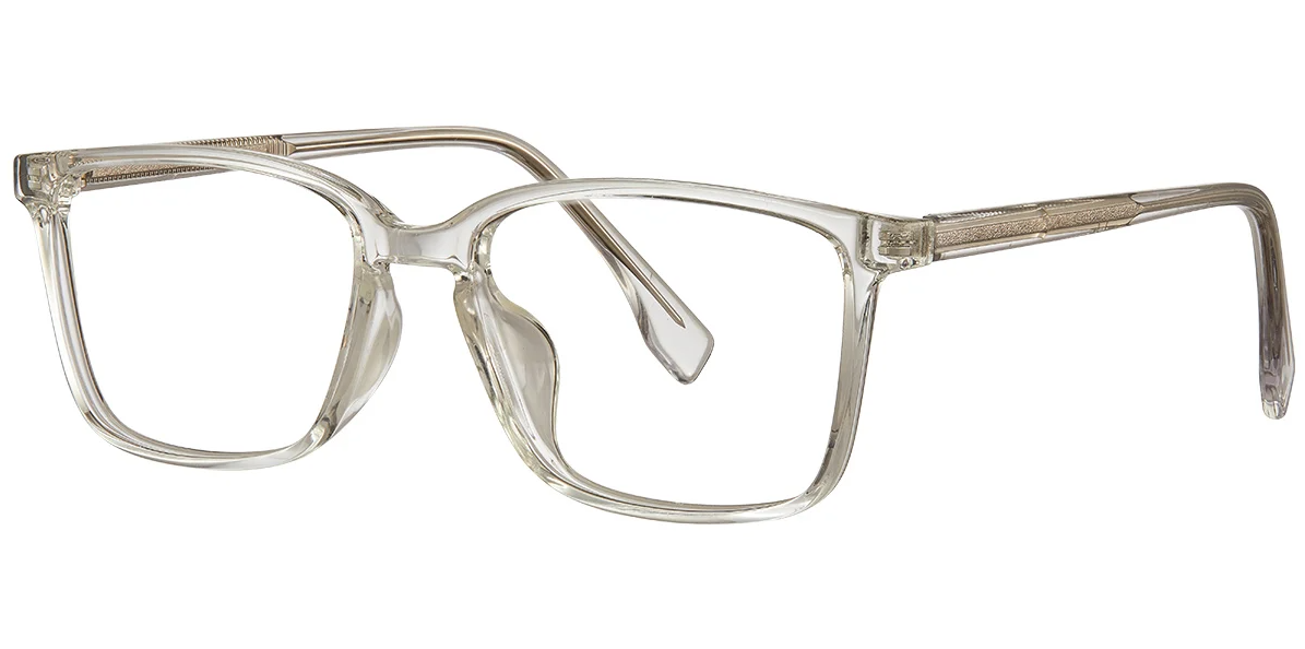 Rechteckiger Acetatrahmen F6153