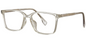 Rechteckiger Acetatrahmen F6153