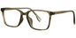 Rechteckiger Acetatrahmen F6153