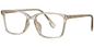 Rechteckiger Acetatrahmen F6153