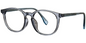 Runder Acetatrahmen F6152