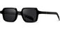 Quadratische Acetat-Sonnenbrille SG7199
