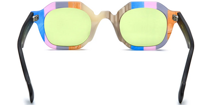 Lunettes de soleil carrées en acétate SG7320