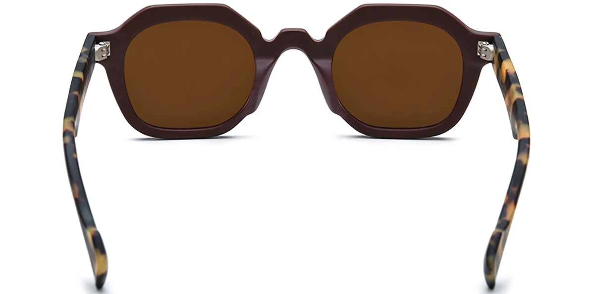 Lunettes de soleil carrées en acétate SG7320
