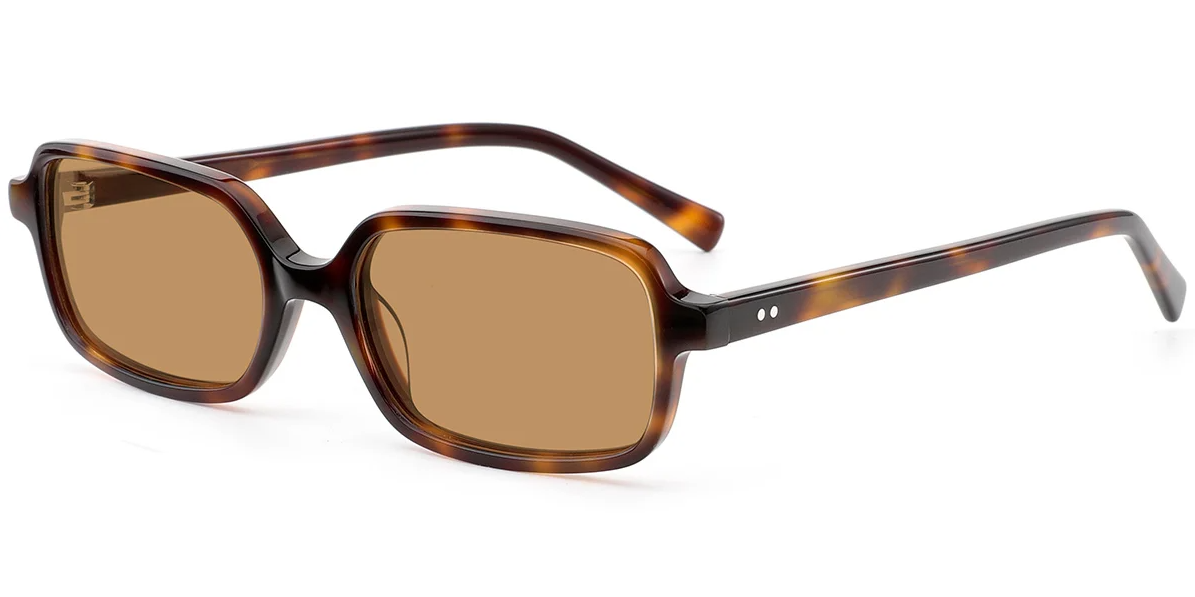 Lunettes de soleil rectangulaires en acétate SG8135