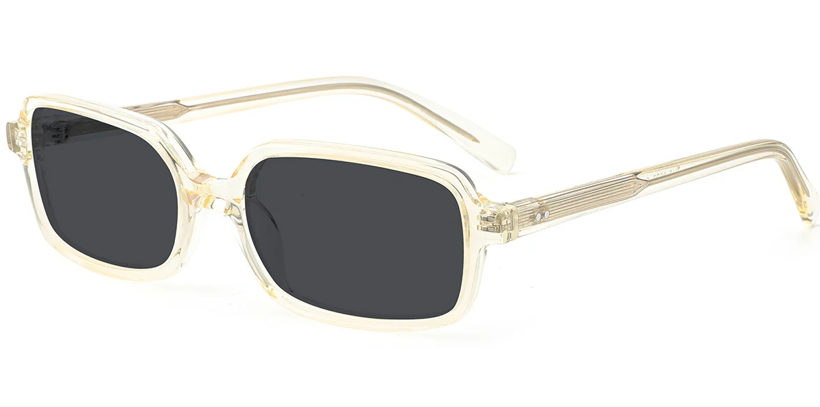 Lunettes de soleil rectangulaires en acétate SG8135