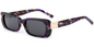 Lunettes de soleil rectangulaires en acétate SG7582