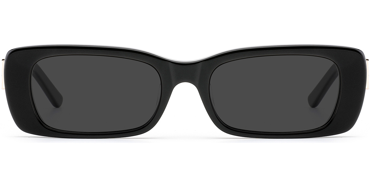 Lunettes de soleil rectangulaires en acétate SG7582