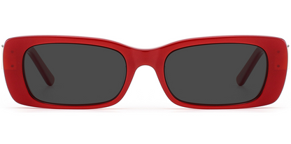 Lunettes de soleil rectangulaires en acétate SG7582