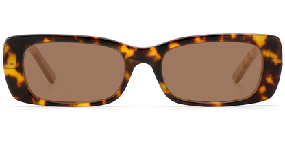 Lunettes de soleil rectangulaires en acétate SG7582