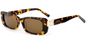 Lunettes de soleil rectangulaires en acétate SG7582