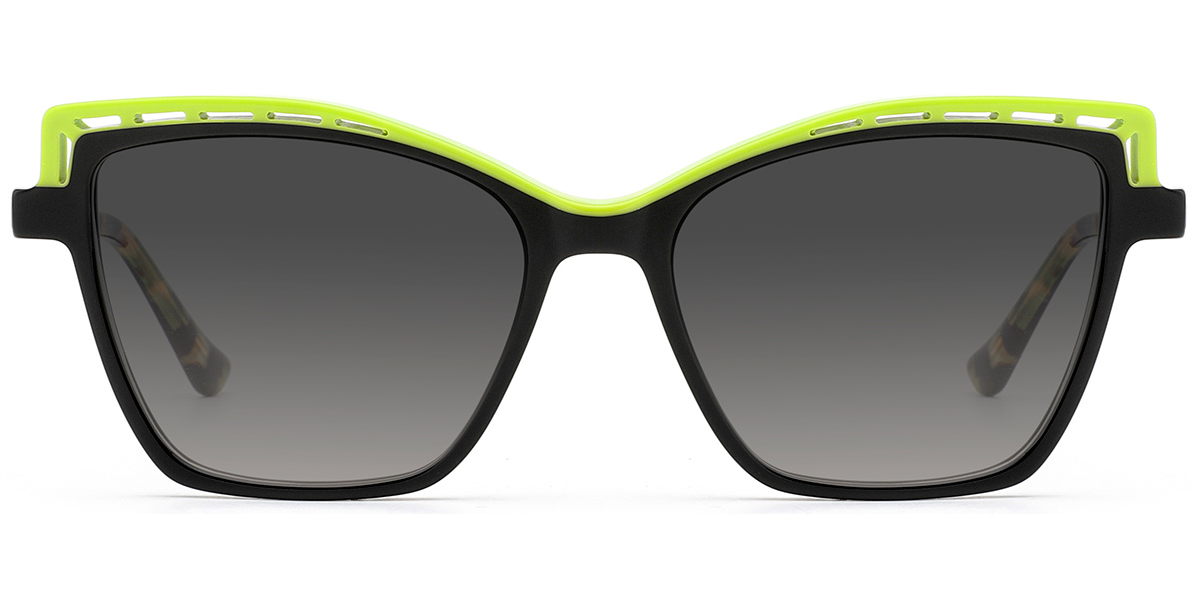 Lunettes de soleil œil de chat en acétate SG7594