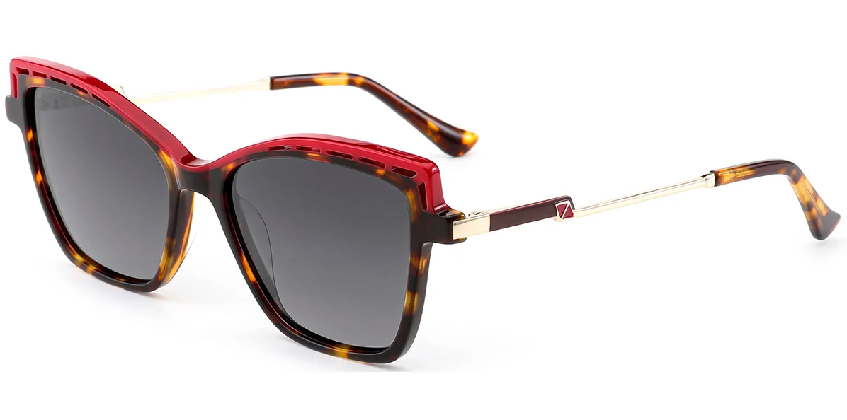 Lunettes de soleil œil de chat en acétate SG7594