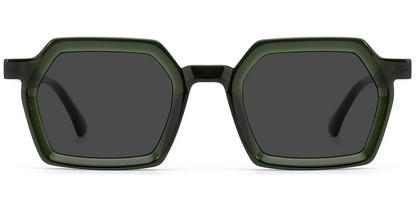 Lunettes de soleil carrées en acétate SG7606