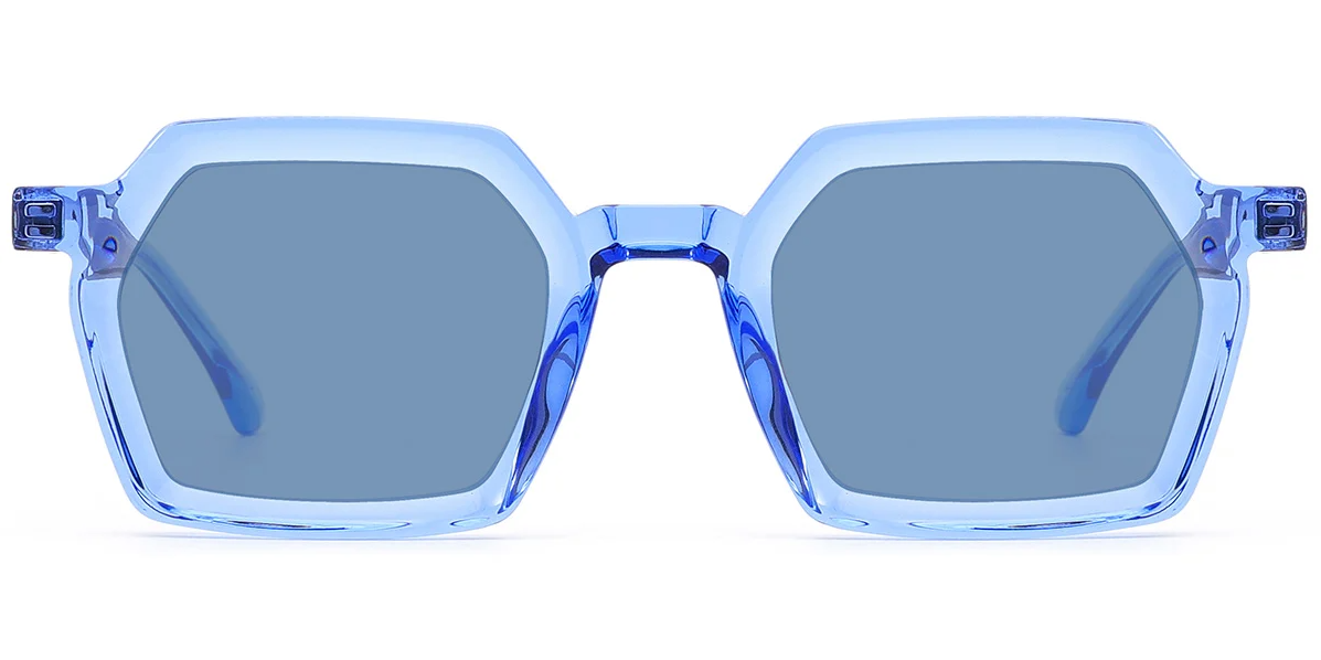 Lunettes de soleil carrées en acétate SG7606