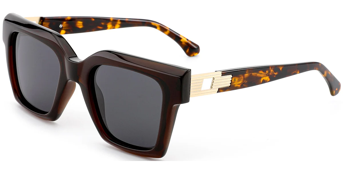 Acetate Square Sunglasses SG7602