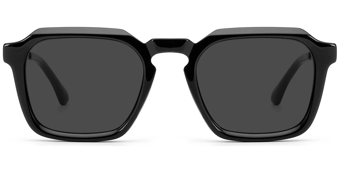 Lunettes de soleil carrées en acétate SG7603