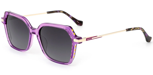 Quadratische Acetat-Sonnenbrille SG7862