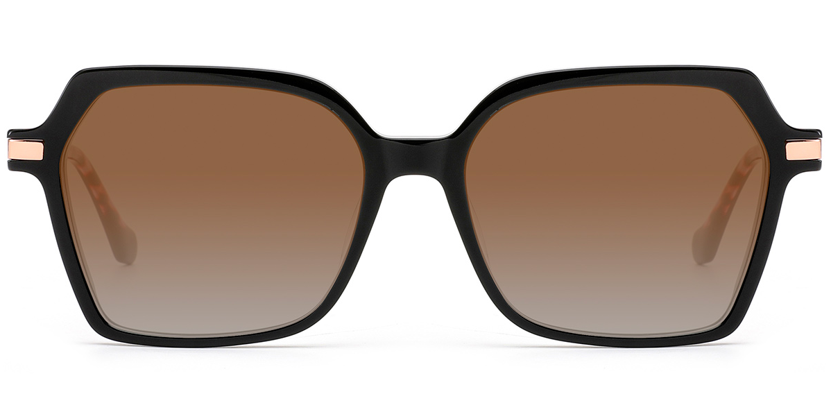 Quadratische Acetat-Sonnenbrille SG7862