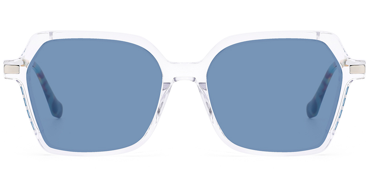 Quadratische Acetat-Sonnenbrille SG7862
