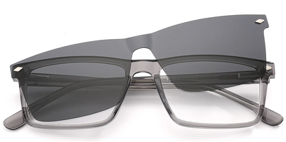Rechteckiger Acetatrahmen F6295