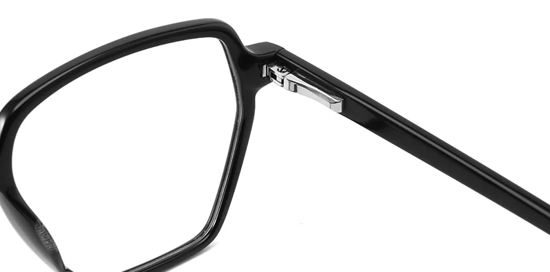 Monture géométrique en acétate F3102