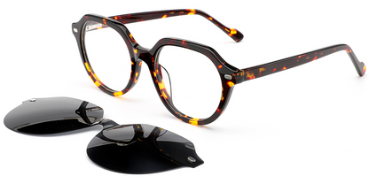 Acetate Geometric Frame F6293