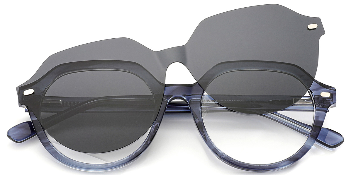 Acetate Geometric Frame F6293