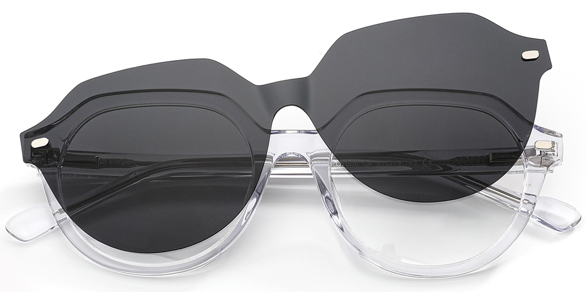 Acetate Geometric Frame F6293