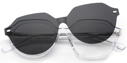 Acetate Geometric Frame F6293