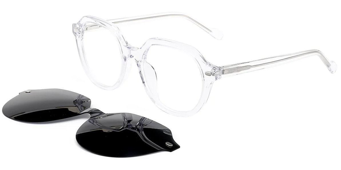 Acetate Geometric Frame F6293